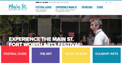 Desktop Screenshot of mainstreetartsfest.org